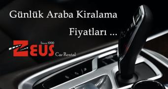 ​Günlük Araba Kiralama Fiyatları